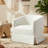 Upholstered Swivel Barrel Chair-806823570