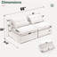 Canapé modulaire rembourré-1015109995