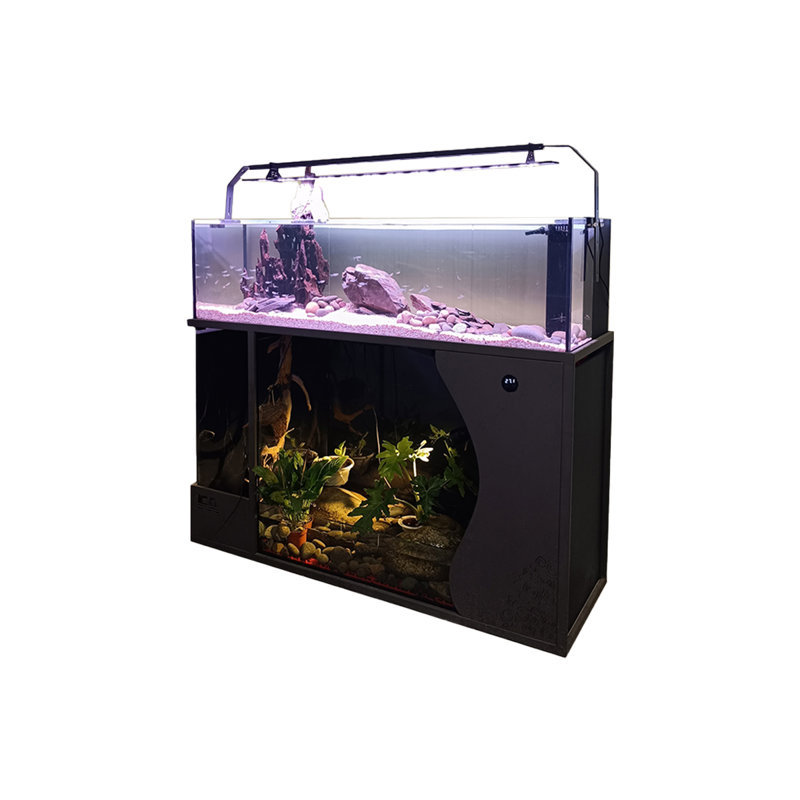 Aquarium 52-63 gallons, 63 gallons (H 50,39 po x l 47,24 po x P 20,08 po)