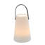 Large Gray Flameless Outdoor Lantern Candle