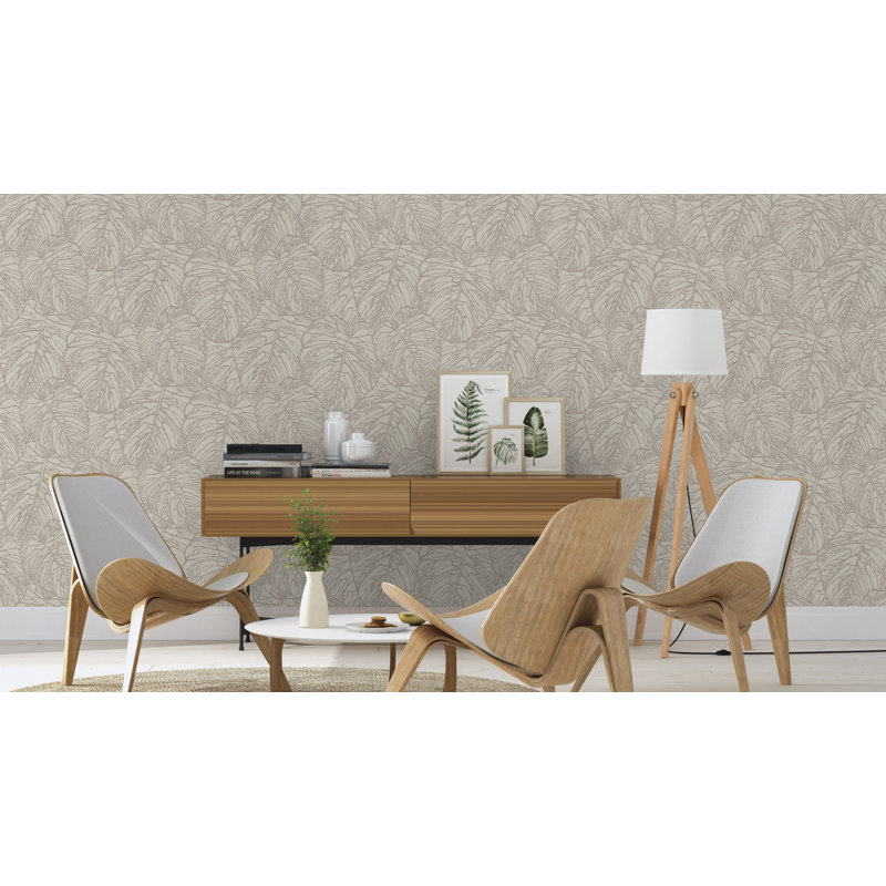 10.05m x 53cm Textured Matt Wallpaper Roll