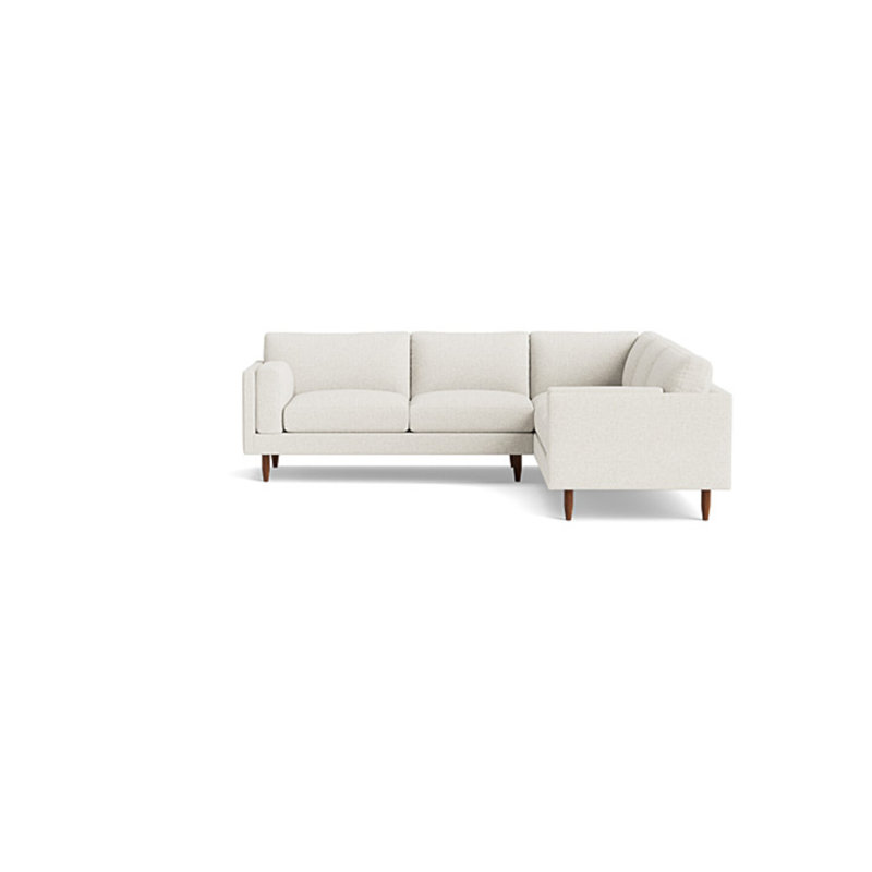 Skinny Fat Sectional, Right Hand Facing, Performance Weave - Carrot