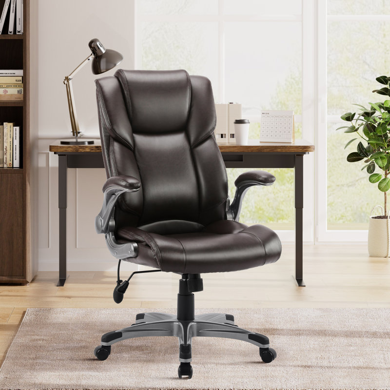 Fauteuil de bureau ergonomique Alira, Brun