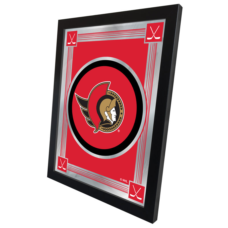 « logo mirror », impression encadrée NHL, Ottawa Senators