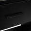 Table de coiffeuse noire
