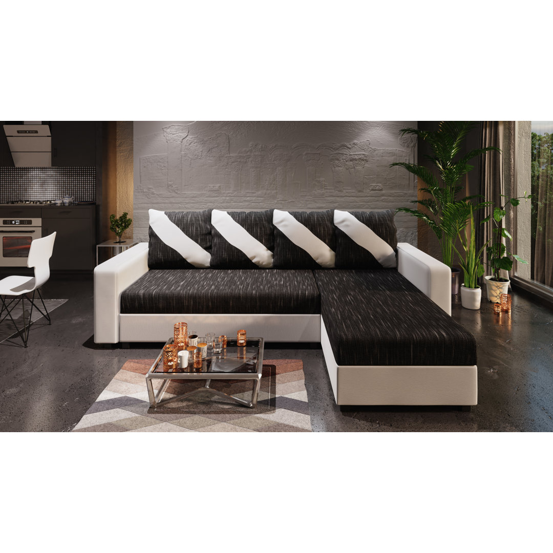 Ecksofa Shellby mit Bettfunktion