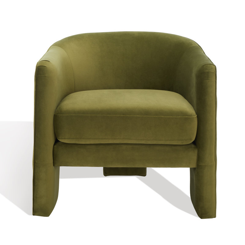 Fauteuil l 30,3 po Upland, Velours vert olive