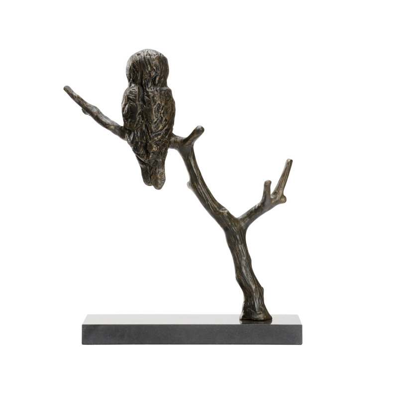 Bog Figurine, Bronze/Gray