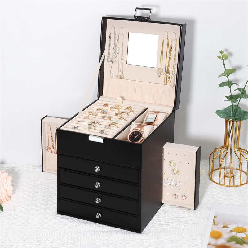 Russella Jewellery Box +, Black
