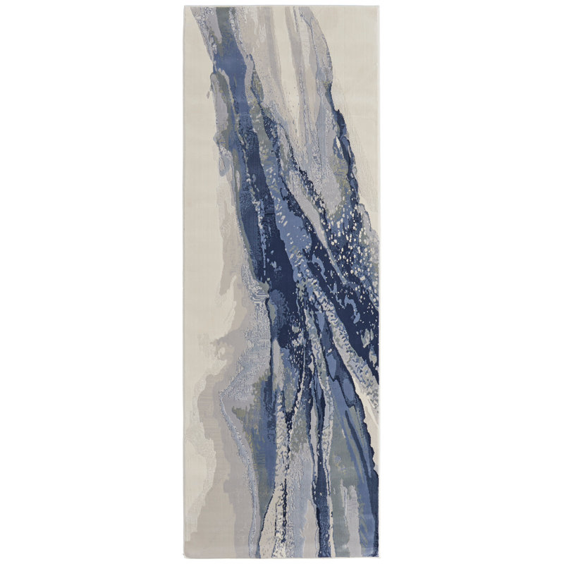 Takara Abstract Indoor Rug, Runner 2'9 x 7'10"