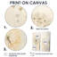 Décoration murale traditionnelle pissenlit en hiver V - blanc-337989086-337989079-337989072