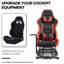 Support de cockpit avec simulateur de course Anman
