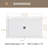 60" W X 36" D White Shower Base With Drain Assembly And Drain Cover Included, Non-slip Shower Pan-132008092-132008094
