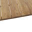 Table basse d'extérieur en bois d'acacia