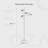 Yireh 66'' Polished Tree Floor Lamp