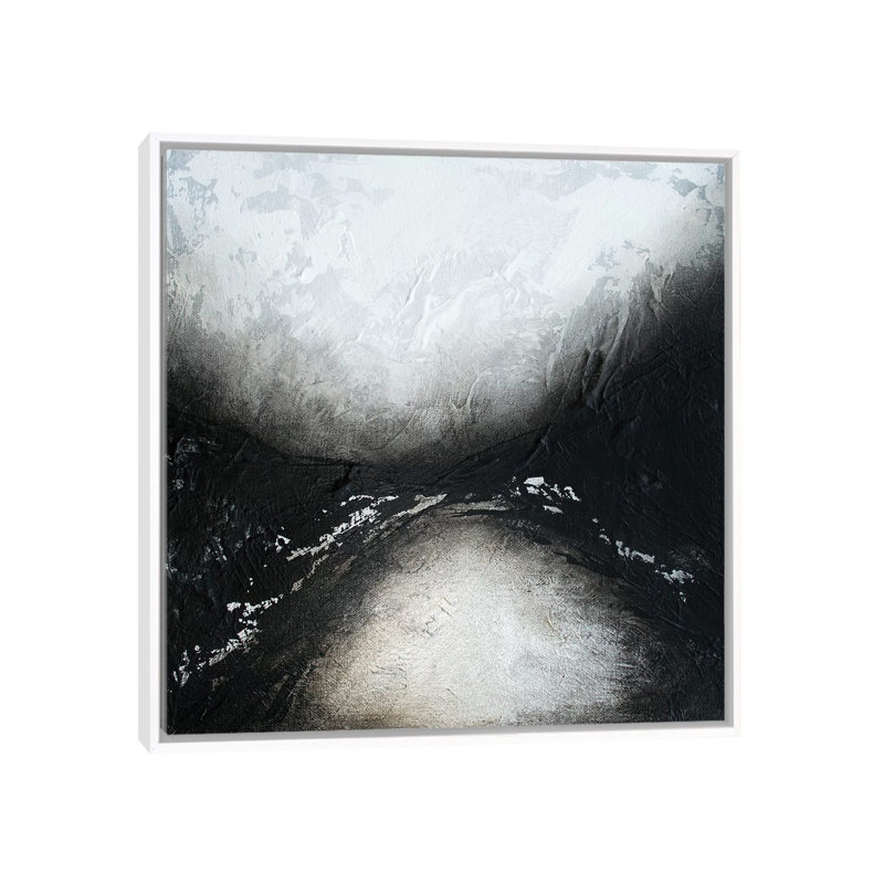 Ancienne lune par Spell rebond Fine Art - impression d'art graphique, Toile blanche encadrée, H 26 po x l 26 po x P 1,5 po