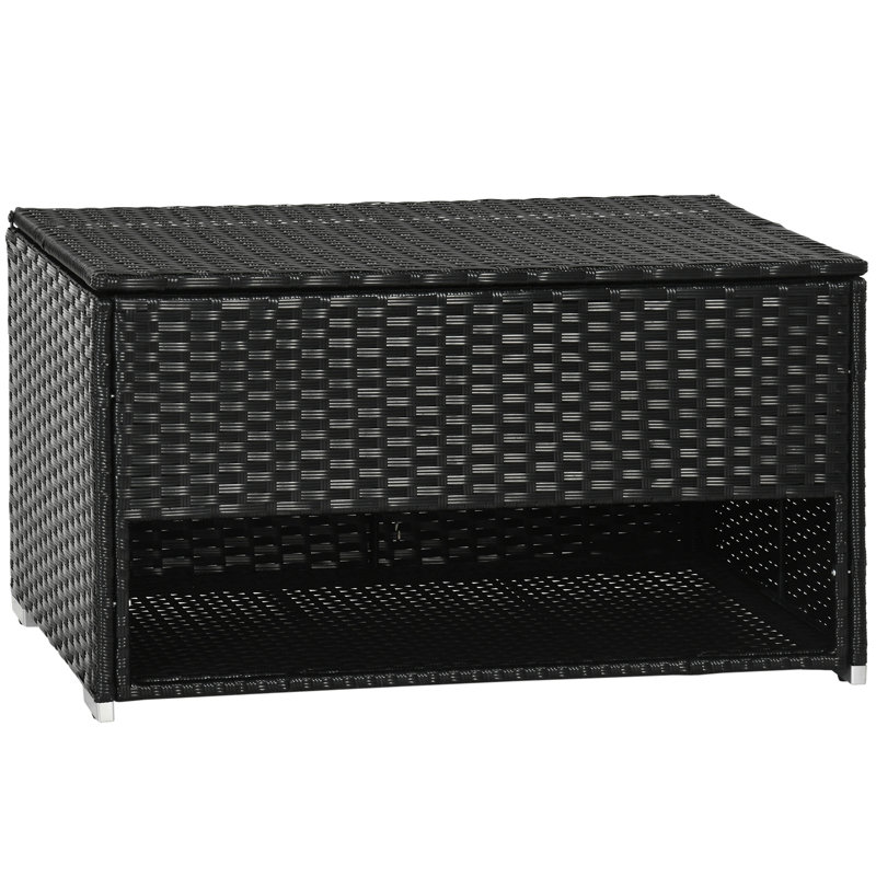 Boîte de rangement pour chaussures et rangement pour chaussures Outsunny, Noir, noir, noir, noir