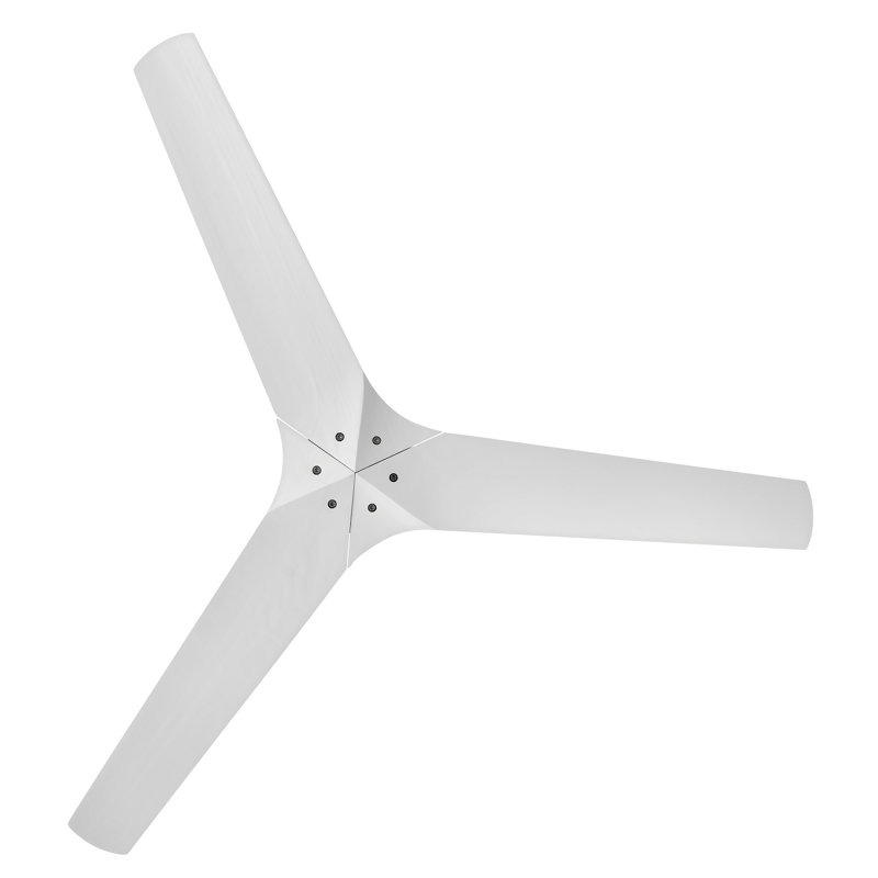 Chisel 52-in Smart Fan w/ HIRO Remote, White