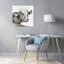 Tête de vache, art mural rétro rétro-1269236798