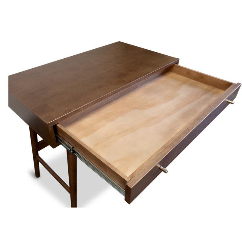 Lundquist  Wood Desk, Brown