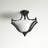 Gerth Glass Semi Flush Mount-26707414