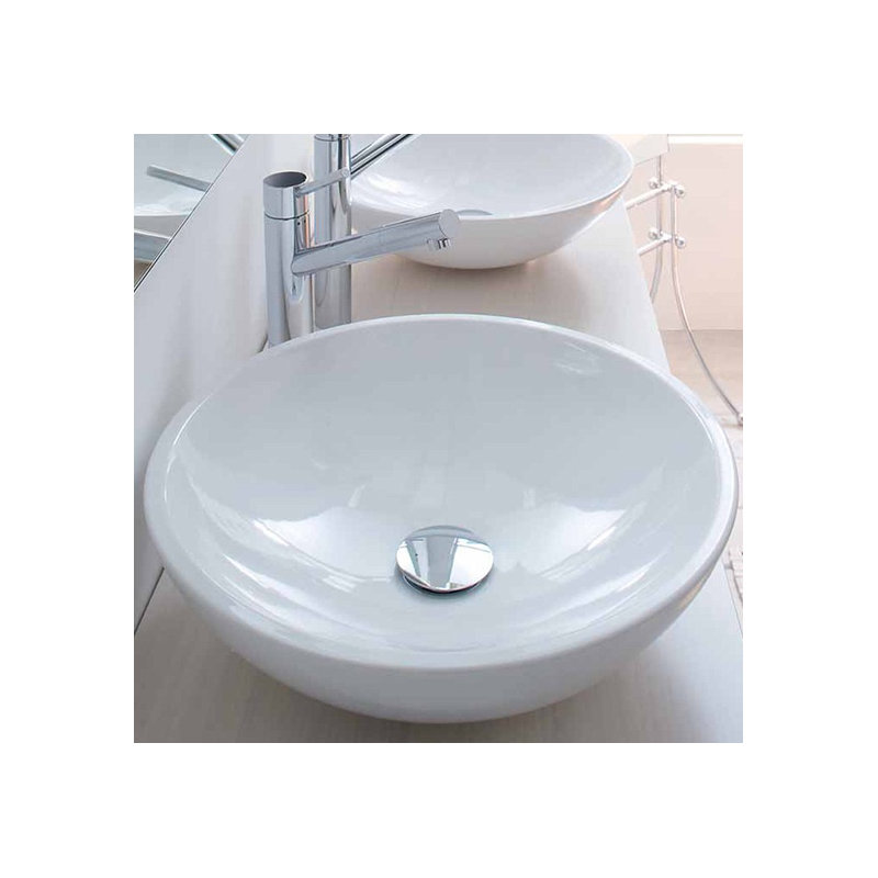Touch Ceramic 17.1'' L Bathroom Sink