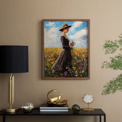 Reproduction encadrée WOMEN Series CCXLIX - bois massif