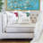 Hannah 20x20" Embroidered Holiday Cotton Throw Pillow