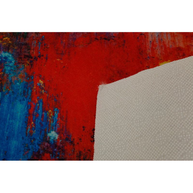 Premium Hall Carpet, 3D Digital Printed, 39.4 x 59.1 Inches | 100% Polyester, Antibacterial, Non-Slip Underside | Pile Height: 0.04 Inches, Machine Washable, Ideal for Living Room & Entryway Decor