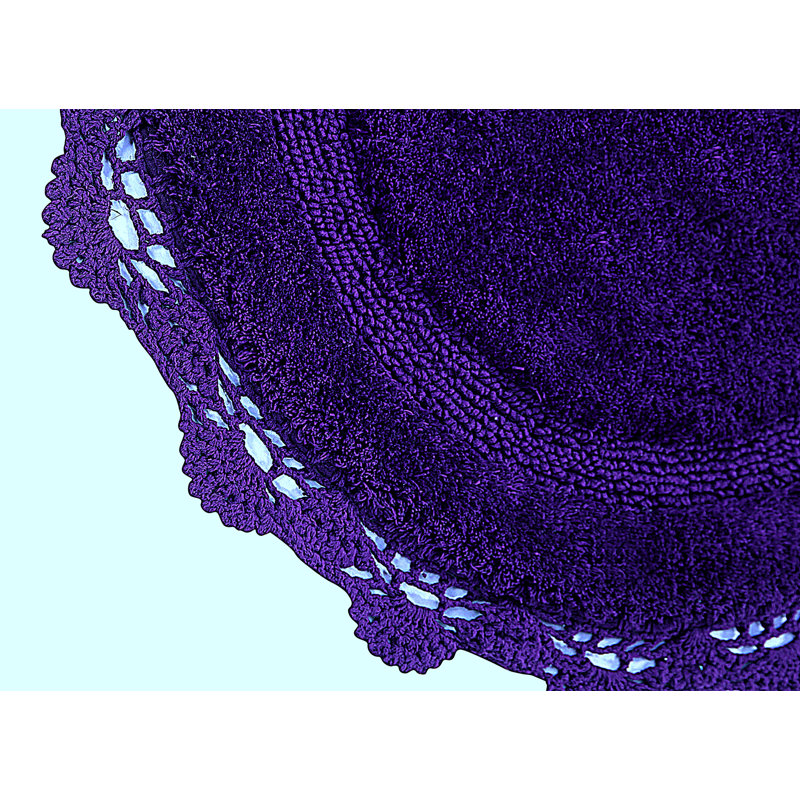 Tapis pour salle de bain Wingert, l 24 po x L 24 po, Beige