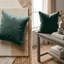 Plain Velvet Cushion Cover-(Pack of 4)-1643677857