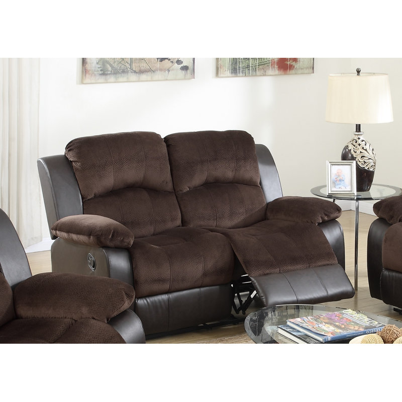Michael Upholstered 61'' Reclining Loveseat