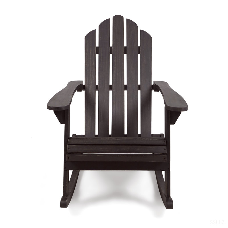 Chaise berçante Hollywood Adirondack, Dark Gray