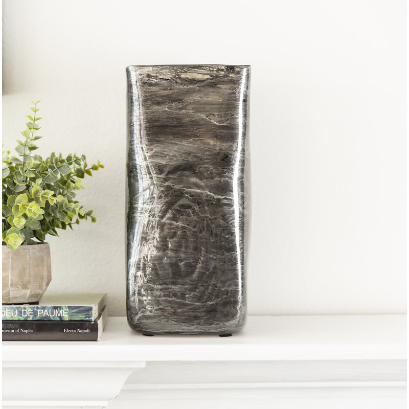 Handmade Recycled Glass Table Vase