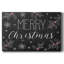 Merry Christmas Chalkboard Premium, toile tendue avec châssis - prête à être accrochée-1064704931