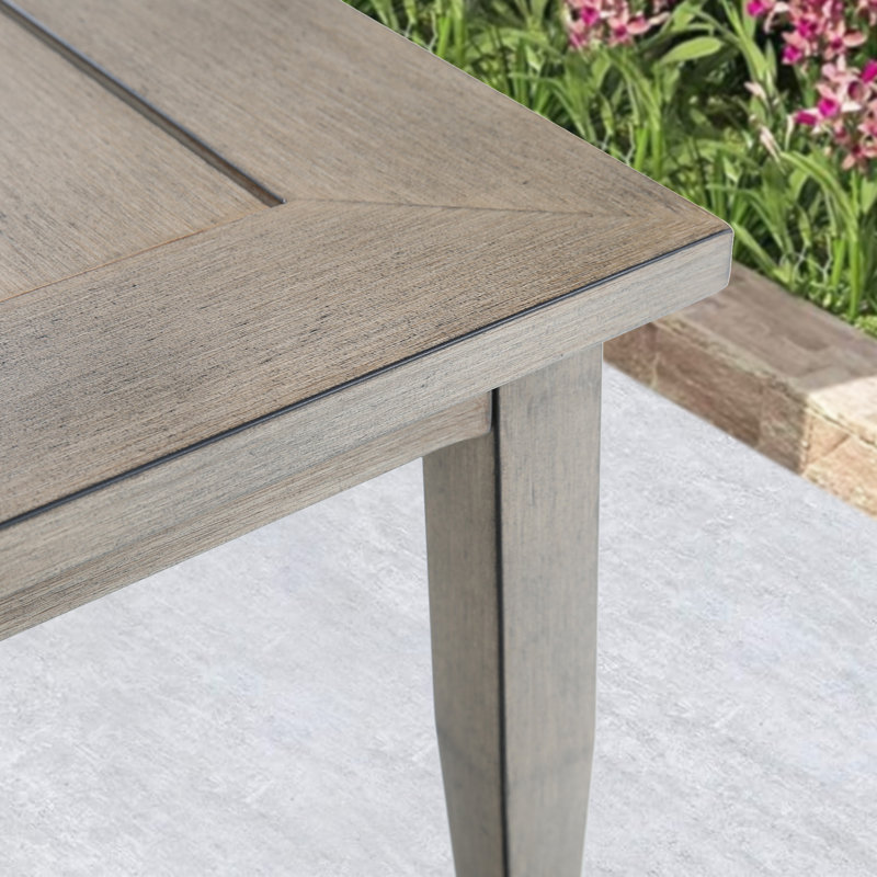  Harmonti Aluminum Rectangular 47.25"L X 22.5"W Coffee Table