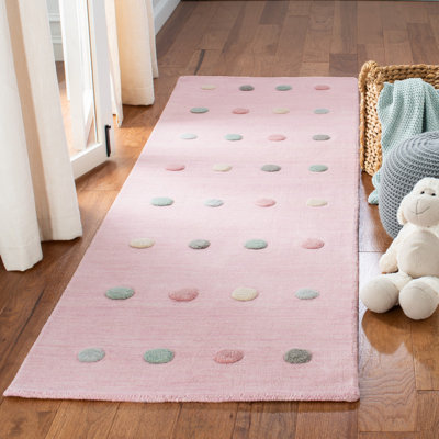 Tapis tissé à la main 70% laine, 20% latex, 10% coton Hachirou