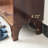 Black Solid wood Shoe Storage
