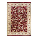 Classic One-of-a-Kind 9' 2" X 12' 5" Hand Knotted Area Rug