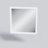 Lenelle Solid Wood Square Wall Mirror-950679890