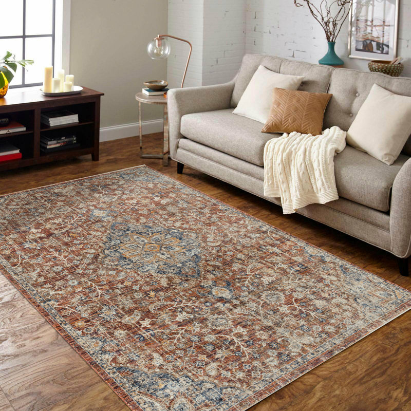 Allart Oriental Indoor Rug, Rectangle 6' x 8'9"