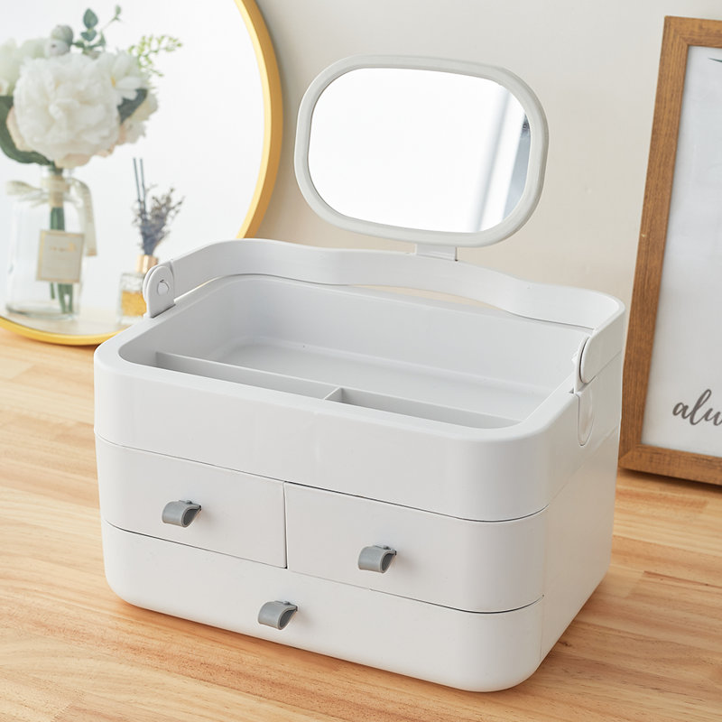 Lenell Plastic Makeup Organiser