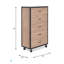 Commode en chêne clair Bemis