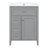 Vaimi 24" White Bathroom Vanity With Sink, MDF & Rubberwood Construction-1029371652