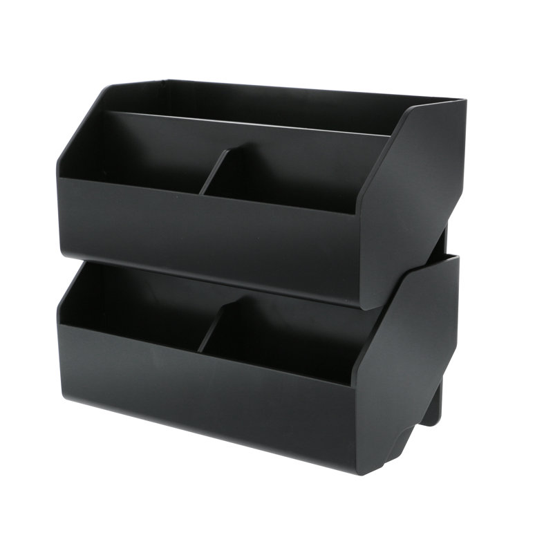 Rangement large pour porte-crayons Yokoyama, Noir
