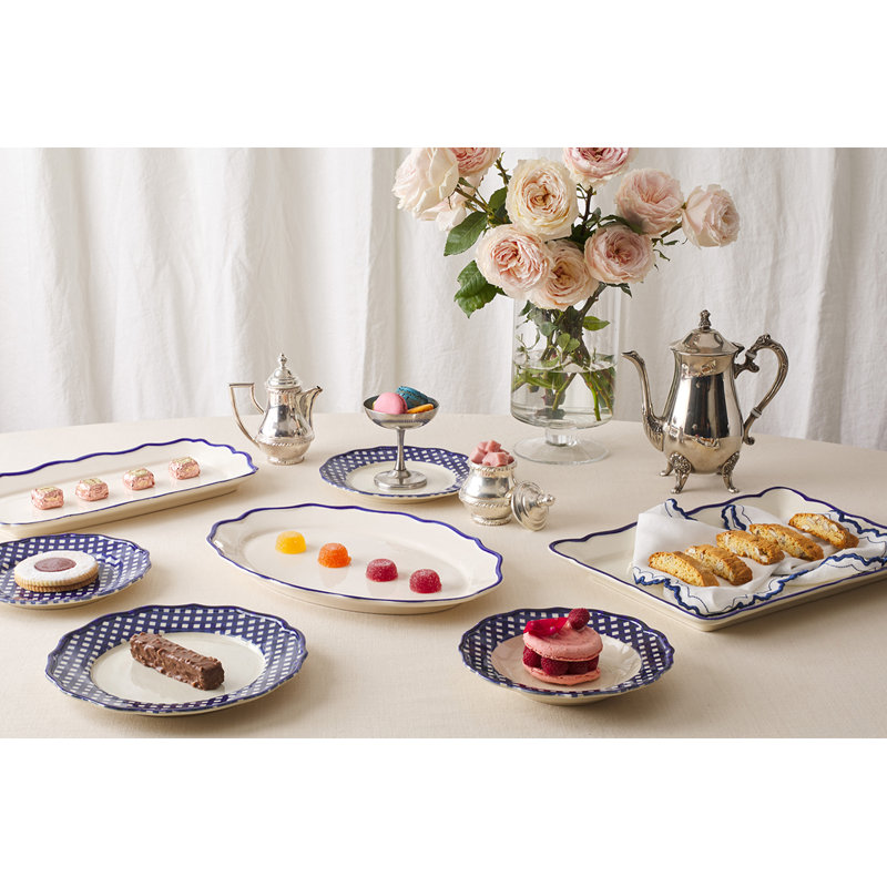 Beatrix Handmade Stoneware Dinner Plate