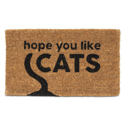 Tapis d'extérieur graphique 30 po x 18 po Hope