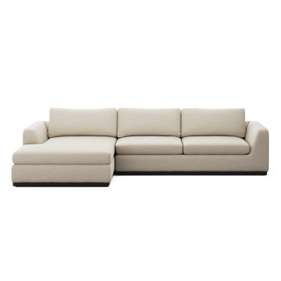 Colt 2PC Sectional-LAF Chaise-Savoy Parchment