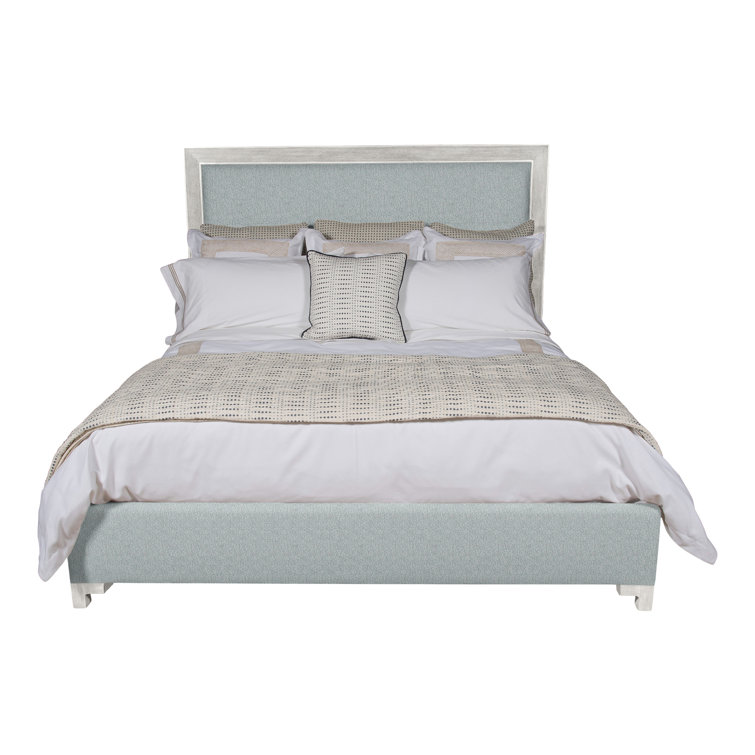 Louise/Lawrence King Upholstered Low Profile Panel Bed