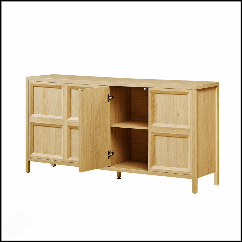 Armoire de rangement moderne de 67 po avec ouverture basculante, charnières à fermeture douce et support mural inclinable pour la chambre à coucher